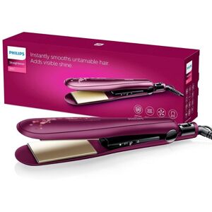 Philips 3000 Series Hair Straightener with 2 Temperature Settings, Wine (BHS738-00STRAIGTHENERTITAN)