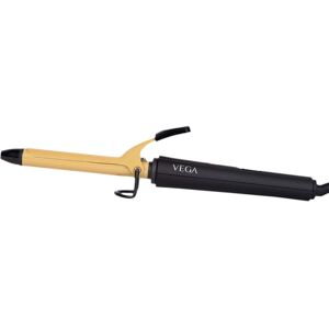 Vega Ease Curl 19 mm Barrel Hair Culer with Ceramic Coated Plates, Beige (VHCH01)