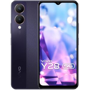 Vivo Y28 5G Smartphone (8GB RAM, 128GB Storage) 6.56-inch LCD Capacitive Multi-Touch Display, Mediatek Dimensity 6020 Processor (Crystal Purple)