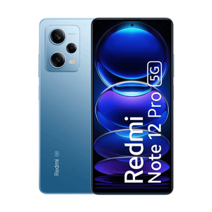 Open Box (Demo Unit) Redmi Note 12 Pro 5G Dual Sim Smartphone (12GB RAM, 256GB Storage) 6.67 inch 120Hz AMOLED Display MediaTek Dimensity 1080 (Blue)