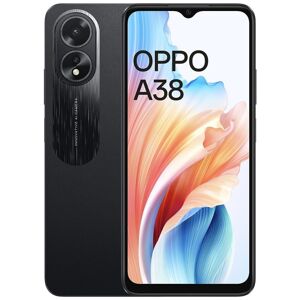 Oppo A Series A38 4G Dual Sim Smartphone (4GB RAM,128GB Storage) 6.56 inch HD+ Display MediaTek Helio G85 Processor 5000 mAh Battery (Glowing Black)