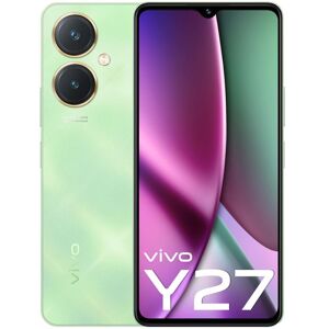 Vivo Y Series Y27 4G Dual Sim Smartphone (6GB RAM, 128GB Storage) 6.64 inch FHD+ Display MediaTek Helio G85 Processor 5000mAh Battery (Garden Green)