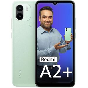 Open Box (Demo Unit) Redmi A2 Plus Dual Sim Smartphone (4GB RAM, 64GB Storage) HD+ Display MediaTek Helio G36 Processor 5000 mAh Battery (Sea Green)