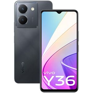 Vivo Y Series Y36 4G Dual Sim Smartphone (8GB RAM, 128GB Storage) 6.64 inch FHD+ Display Qualcomm Snapdragon 680 Processor (Meteor Black)