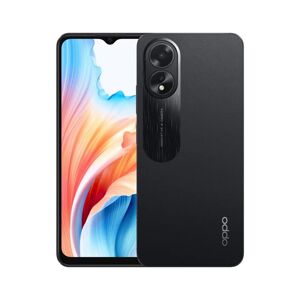 Oppo A Series A18 4G Dual Sim Smartphone (4GB RAM, 64GB Storage) 6.56 inch HD+ Display MediaTek Helio G85 Processor 5000 mAh Battery (Glowing Black)