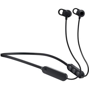 Skullcandy Jib Plus Neckband with 6 Hours of Battery Life, Splash Resistant, Call, Track, and Volume Control (Black)