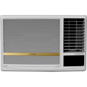 Hitachi 1.5 Ton (5 Star - Inverter) Window AC with 100% Inner Grooved Copper Tube Anti-Corrosive Coating (Shizuka Inverter Series, RAW518HGEOZ1)