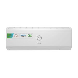 Godrej 5 in 1 Convertible Split 1.5 Ton 3 Star Inverter AC 100% Copper Anti Corrosive Coating Silent Operation 2023 Model White (18TTC3-WWA)