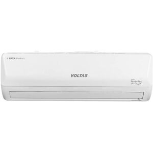 Voltas 1.5 Ton 5 Star Inverter Split AC with 5-in-1 Adjustable Mode, Turbo Cooling, 4 Way Swing, Super Silent, Auto Restart (185V Vertis Emerald)