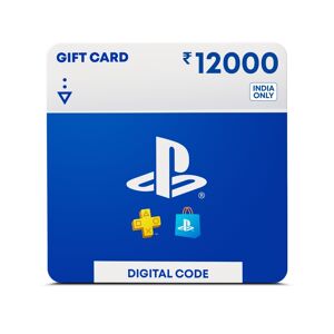 Rs.12000 Sony PlayStation Store Gift Card / Wallet Top-up Card (India Only)