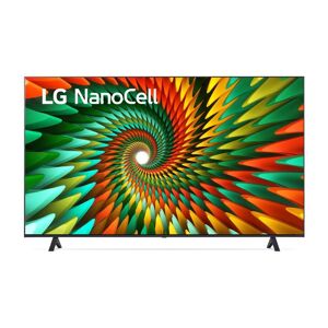 LG 108 cm (43 inches) NANO77 4K Ultra HD Smart Nanocell TV with Alpha 5 AI Processor 4K Gen6, ThinQ AI, WebOS (43NANO77SRA)