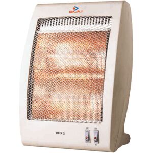 Bajaj Room Heater with 2 Heat Setting, Nickle Chrome Plated Mesh Grid (RHX-2)