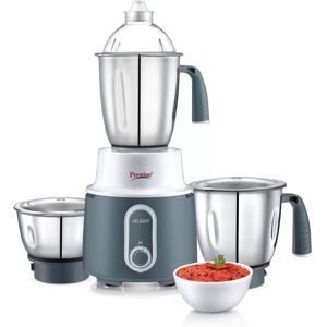 Prestige Supreme 3 Jars Mixer Grinder with 3 Super-Efficient Blades, 750 Watts, Ergonomic Design, Superior Grade Plastic Body (41366)