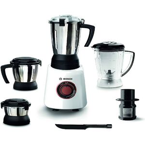 Bosch Truemixx Bold 4 Jars Mixer Grinder with Innovative Stone Pounding Technology, Overload Protector, Nylon Couplers (MGM6644WIN)