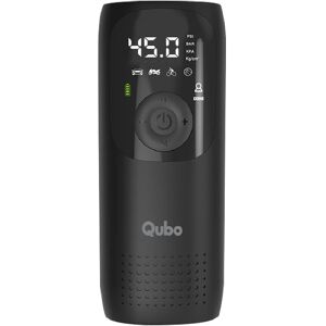 Qubo Smart Tyre Pressure Inflator with 150 PSI Air Pressure, 5 Smart Modes, Auto Cut Off, Pre-Set Pressure (Black)