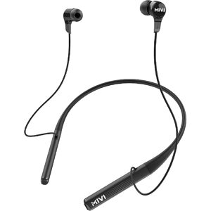 Mivi Collar 2B Neckband with 24 Hours Playtime, Dynamic 10 mm Driver, IPX5.0 Splash proof, Heavy Bass (Black)