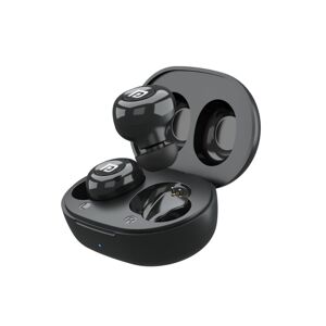 Portronics Harmonics Twins S3 Truly Wireless Earbuds with Bluetooth 5.2, IPX4 Water and Sweat resistance (Black)