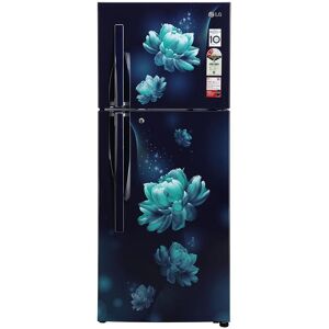 LG 240 Litres 2 Star Frost Free Double Door Inverter Refrigerator with Convertible, Auto Smart Connect (GL-S292RBCY, Blue Charm)