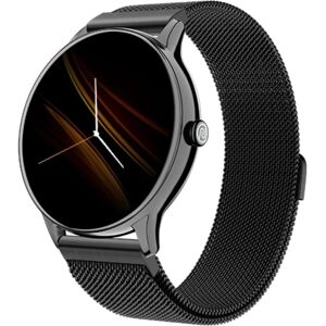 Noise NoiseFit Swift Go Smart Watch with Bluetooth Calling, 1.39 inch TFT Display, 100+ Watch Faces, AI voice assistant (Black Link)