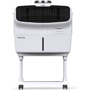 Kenstar 60 Litres Personal Air Cooler with Trolley, Ice Chamber (VENTINA60, White)