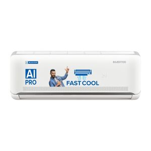 Bluestar 1 Ton (5 Star Inverter) Split AC with 5 in 1 Convertible 4 Way Swing AI Pro PM2.5 Anti Microbial Filter (IC512NNUR) 2024 Model
