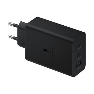 Samsung 65W EP-T6530NBNGIN Travel Adaptor with Overcurrent Protection, Short Circuit Protection (Black)