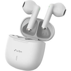 Urbn Beat 400 TWS Earbuds with 13mm Driver, Up to 20 Hours Playtime, IPX5 Rating, HQ Microphone, Clear Call Quality (White)