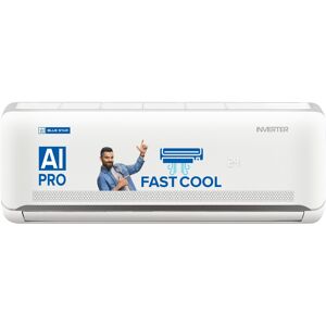 Bluestar 1.5 Ton (5 Star - Inverter) AI Pro Split AC 5-in-1 Convertible Cooling 4-Way Swing PM 2.5 Anti-Microbial Filter (IC518NNUR) 2024 Model