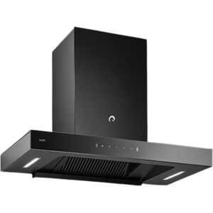 Kaff Chimney with Filterless Filter, Touch Control, Matt Black Finish (Black, CASTODXDHC75)