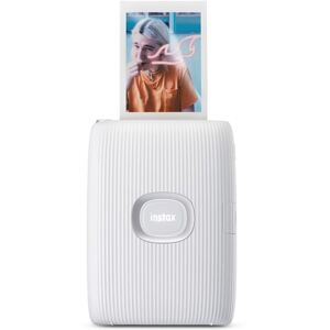 Fujifilm instax Mini Link 2 Smartphone Printer with Wireless Printing, Fun and Creative Features (Clay White)