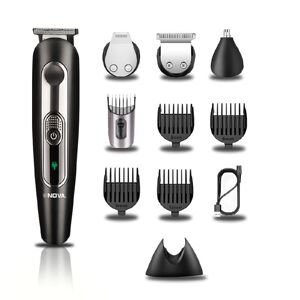 Nova 8 in 1 Grooming Kit with 14 length Setting, Black (NG-1149)