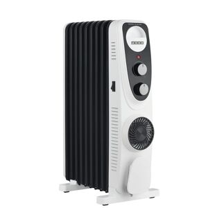 Usha OFR 4209 FU PTC Room Heater with Adjustable Thermostat, Over heat Protection, Castor Wheels (Black)