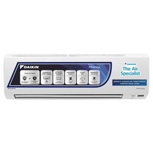 Daikin Standard Plus Series Split 1 Ton 3 Star Inverter AC 3D Airflow 100% Copper Power Airflow Dual Flaps Triple Display White (ATKL35U)