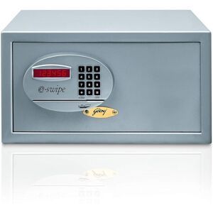 Godrej E-Swipe Home Electronic Safe with Opens with Magnetic Strip Reader, Non Volatile Memory, Low Battery Indicator, Interior Carpet