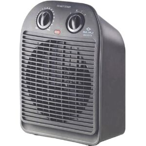 Bajaj Majesty Fan Room Heater with 2000 Watts, Rotary Switch, Plastic Body Material (Black, RFX2)