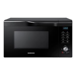 Samsung 28 Litres Convection Microwave with Glass Door, Ceramic Enamel Cavity, Masala & Sun Dry Series, SlimFry (MC28A6036QK, Black)