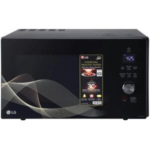 LG 28 Litres Convection Microwave with Glass Door, 360° Motorised Rotisserie, Charcoal Lighting Heater, Auto Cook Menu (MJEN286UH)