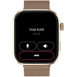 Noise Colorfit Pro 5 Smart Watch with 1.85-inch AMOLED display, Bluetooth calling, 150+ Watch Faces (Elite Rose Gold)