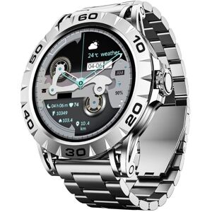 boAt Enigma Z30 Smartwatch with 1.39" TFT Display, Bluetooth Calling, 100+ Watch Faces, Luxurious Metal Body (Classic Silver)