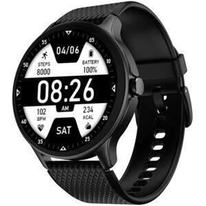 Noise NoiseFit Curve Smart Watch with IP68 Rating, Bluetooth v5.3, Up to 7 days Battery Life, 100 sports modes (Jet Black)