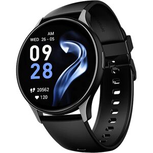 boAt Lunar Peak Bluetooth Calling Smartwatch with 1.45 inch (3.68 cm) AMOLED Display, 100+ Sports Mode, Stocks & SOS (Black)