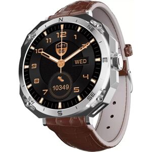 boAt Enigma Z20 Smartwatch with Bluetooth Calling, Voice Assistant, 700+ Active Modes, Brown (ENIGMAZ20BROWNLEATHER)