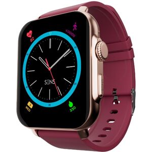 SENS EDYSON 3 Bluetooth Calling Smartwatch with 1.8 Inch (4.5 Cm) IPS Display, 35 Sports Mode, Voice Assistant, IP68 Water Resistant (Ruby Red)