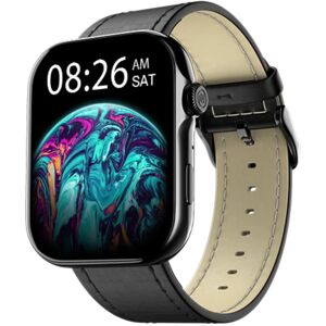 Noise ColorFit Ultra 3 Bluetooth Calling Smart Watch with Leather Strap, Tru Sync, 150+ Watch Faces, 150+ Watch Faces (Classic Black)