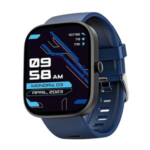boAt Wave Convex Bluetooth Calling Smartwatch with 1.96 inch (4.94cm) AOLED Display, 700+ Active Modes, Voice Assistant (Dark Blue)