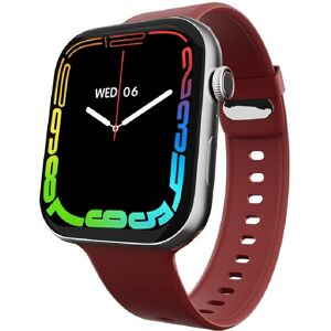 SENS EDYSON 3 Pro Bluetooth Calling Smartwatch with 1.85 inch (4.6 cm) IPS 2.5 Display, Wireless Charging, IP67 Water Resistant (Intense Red)