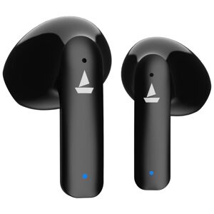 boAt Airdopes 100 TWS Wireless Earbuds with 50 Hours Playback Time, Quad Microphone, IWP technology (Opal Black)