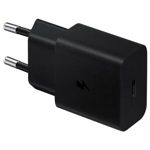 Samsung EP-T1510NBNGIN 15W New Design Travel Adaptor, Temperature Protection, Temperature Protection (Without Cable) (Black)