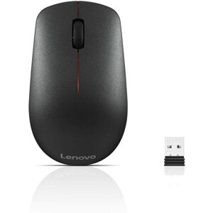 Lenovo 400 GY50R91293 Wireless Mouse, 1200DPI Optical Sensor, 2.4GHz Wireless Nano USB, Up to 12 months battery life (Black)