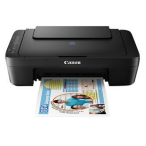 Canon Pixma Wireless Color All-in-One Inkjet Printer (Auto Power ON, E460/470, Black